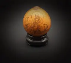 漆塗 阿弥陀仏 蒔絵 香合 蓋物 茶道具 アンティーク - メルカリ