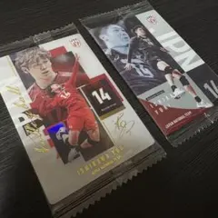 バレーボール男子日本代表 ver. ツインウエハー2026 石川祐希 2枚セット