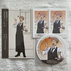 呪術廻戦 虎杖悠仁 スイーツパラダイス 箔押しカード ポストカード コースター