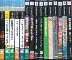 PS2ソフト10本+PS3ソフト5本セット　無双　OROCHI　紅の海2　他