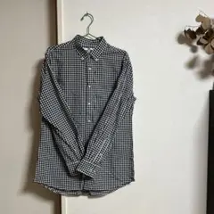 UNIQLO ギンガムチェック 長袖シャツ XL