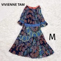 美品✨️VIVIENNE TAM 維多利亞·譚 曼荼羅連衣裙 滿圖案 M