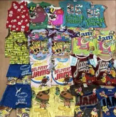 JAM 90㎝　120㎝　兄弟　お揃い　まとめ売り　bit's Tシャツ　タンク