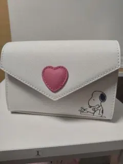 スヌーピー GU ラブレター ポーチ