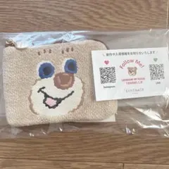 ラブラリー バイフェイラー　ドアップテディ　Ｌ字ポーチのサムネイル