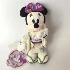 ミニー　ぬいぐるみバッジ