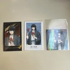 銀魂　トレーディングフォト風カード　購入特典ホログラムステッカー　桂小太郎