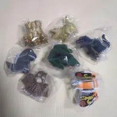 ゴジラ　ソフビドール　GODZILLA SOFVIDOLL　７体セット