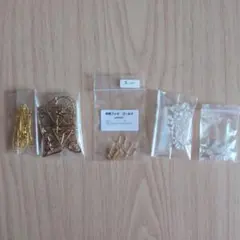 アクセサリー　ハンドメイド　フレーム　ピアスパーツ　ヘアゴムパーツ　Ｑピン