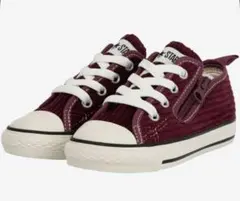 新品 CONVERSE ALL STAR コーデュロイ バーガンディ 20cm