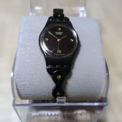 Swatch レディース 腕時計 ブラック