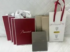 ８点　BVLGARI ブルガリ　バカラ　ビュリー　ショッパー　袋のサムネイル
