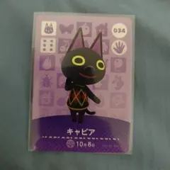 あつまれどうぶつの森　amiiboカード　キャビア