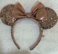 ミニー カチューシャ ピンク キラキラ