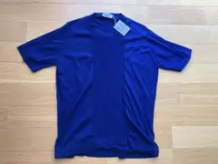 JOHN SIEDLEY ネイビー Tシャツ 100%コットンのサムネイル