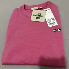 新品☆ ユニクロ イギリスブランド アニヤハインドマーチ コラボ キッズセーター