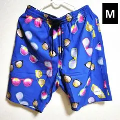 ONEILL サングラス柄 水着 青　M