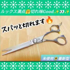 スパッと爽快に切れる理美容師サロン用シザーカットバサミ♪犬トリミングペットも可