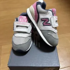 New Balance 996 ベビーシューズ グレー/ピンク