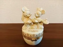 ヴィンテージ ミニーマウス オルゴール 陶器製 ディズニーランド正規品