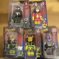 ベアブリック　スパイダーマン／ヴェノム