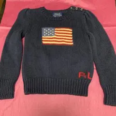 Polo Ralph Lauren ネイビー セーター 4/4T ４歳用