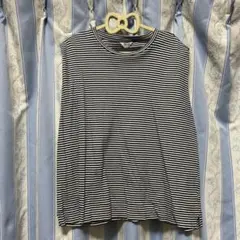 AMERICAN HOLIC ボーダーノースリーブTシャツ L