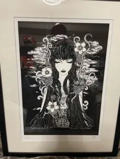 金子國義 hyde直筆サイン入り 絵画 ジクレ ラルク 限定666枚 - メルカリ