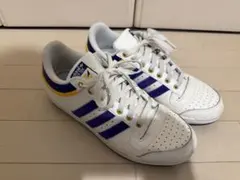 adidas TOP TEN スニーカー ホワイト×パープル