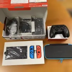 Nintendo Switch 本体 + プロコントローラー　ジャンク