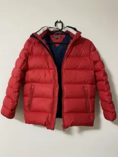 ☆値下げ☆TOMMY HILFIGER 赤色ダウンジャケット