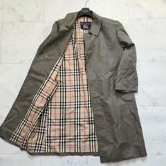 ヴィンテージ　BURBERRYS ステンカラーコート　ノバチェック　玉虫色