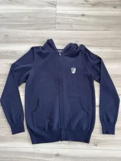 HYSTERIC GLAMOUR ネイビー フルジップパーカー S