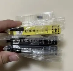 ERDH インクカートリッジ 3個セット ブラック　イエローのサムネイル
