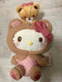 サンリオ ハローキティ いちご新聞645号コラボレーション ペアぬいぐるみ