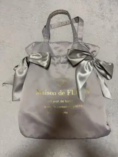 メゾンドフルール　ダブルリボントートバッグ