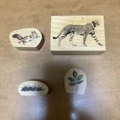 木製スタンプセット