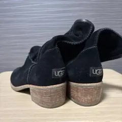UGG ブラック スエード ショートブーツ
