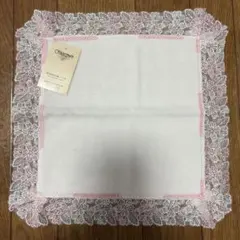 萌*き様 近沢レース　タオルハンカチ　桜便り　ピンク　１枚　ギフト