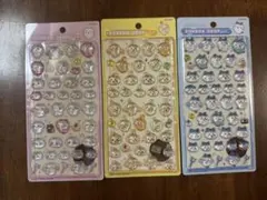 【国内正規品】 ちいかわ　ボンボンドロップシール　第一弾　3枚　ハチワレ　うさぎのサムネイル
