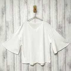 7-IDconcept.　(F)　フレアスリーブ トップスのサムネイル