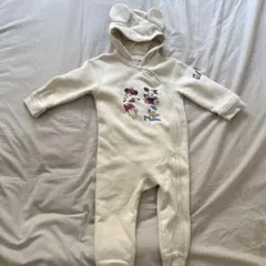 【美品】babygap ボアロンパース 90cm 18-24m ディズニー