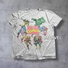 MARVEL ヒーローズTシャツ ロゴヴィンテージY2Kストリート
