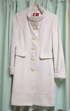 アプワイザーリッシェ　アンゴラ　ロングコート　※傷汚れあり