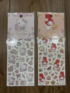 い*む様 サンリオ シール キティ マイメロディー たけいみき