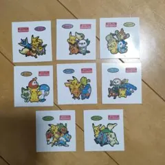 ②ポケモンパン　第一パン　デコキャラシール　発売25周年記念