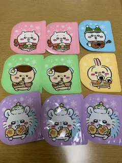 ちいかわ　オリジナル　ジッパー　パック　9個セット　うさぎ　ハチワレ　セブン