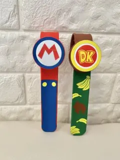 ニンテンドーワールド パワーアップバンド マリオ ドンキーコング 2本セット