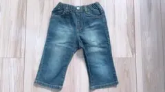 ストレッチデニム　半ズボン　120