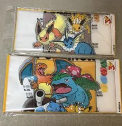 スリコ　スリーコインズ　ポケモン　手提げポリ袋 ブイズ 3COINS